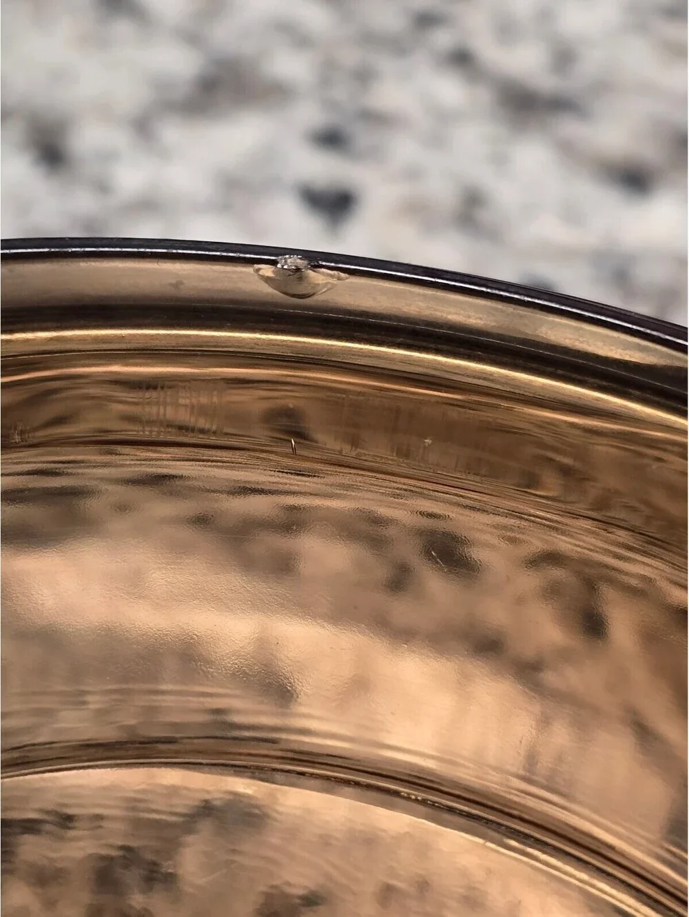 Glass Pot Vision Ware .5 Liter saucepan with lid. Lid has small chip